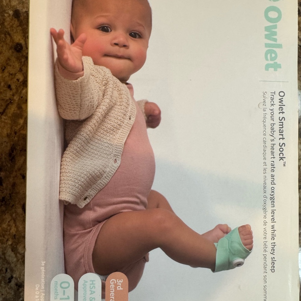 Owlet Smart Sock Baby Monitor - Mint